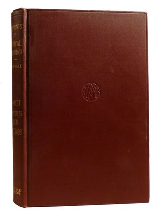 Item #206219 ELEMENTS OF OPTICAL MINERALOGY Part I Principles and Methods. Alexander N. Winchell
