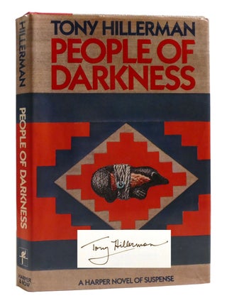 PEOPLE OF DARKNESS; Signed. Tony Hillerman.