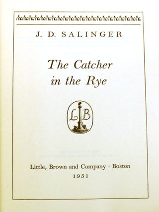 THE CATCHER IN THE RYE