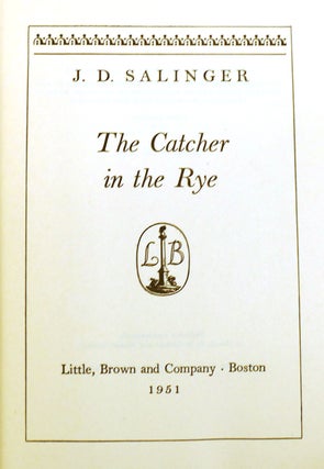 THE CATCHER IN THE RYE