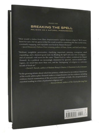 BREAKING THE SPELL; Religion As a Natural Phenomenon Signed