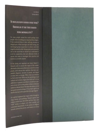 BREAKING THE SPELL; Religion As a Natural Phenomenon Signed