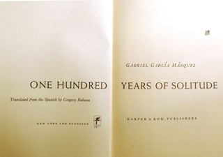 ONE HUNDRED YEARS OF SOLITUDE
