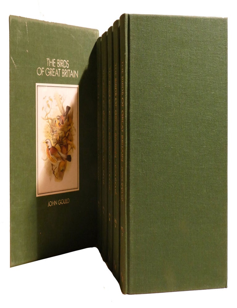 Item #206954 THE BIRDS OF GREAT BRITAIN; 5 Volume Set. John Gould.