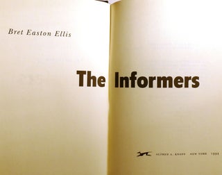 THE INFORMERS; Signed