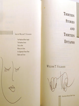 THIRTEEN STORIES AND THIRTEEN EPITAPHS; Signed