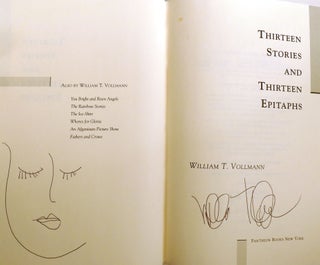 THIRTEEN STORIES AND THIRTEEN EPITAPHS; Signed