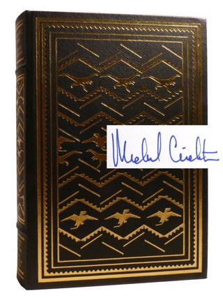 JURASSIC PARK; Franklin Library. Michael Crichton.