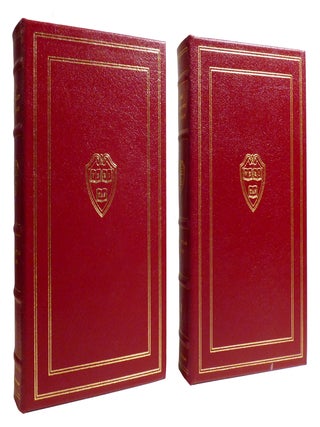 Item #207297 ELIZABETHAN DRAMA IN TWO VOLUMES Easton Press. Jonson Dekker, Beaumont, Webster...