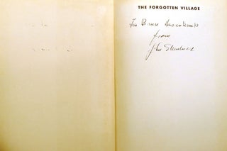THE FORGOTTEN VILLAGE; Life in a Mexican Village Signed