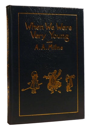 Item #207972 WHEN WE WERE VERY YOUNG; Easton Press. A. A. Milne