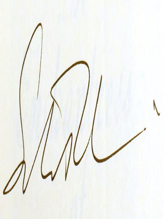 THE ENCHANTRESS OF FLORENCE; Signed