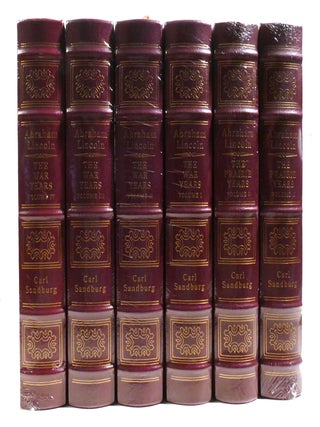 ABRAHAM LINCOLN: THE PRAIRIE YEARS AND THE WAR YEARS 6 VOLUME SET; Easton Press. Carl Sandburg.