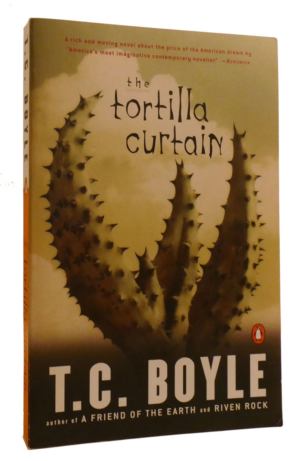 THE TORTILLA CURTAIN | T. C. Boyle | First Edition Thus; Thirty-Fifth Printing