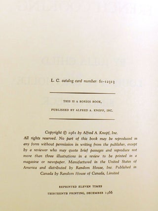 MASTERING THE ART OF FRENCH COOKING; 2 Volume Set