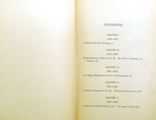 AUTOBIOGRAPHY, ESSAY ON LIBERTY, CHARACTERISTICS, INAUGURAL ADDRESS, ESSAY ON SCOTT