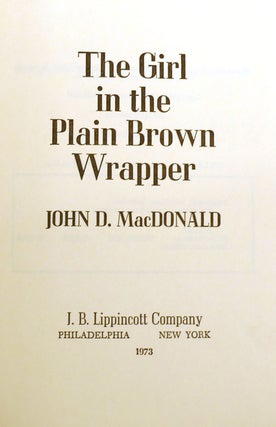 THE GIRL IN THE PLAIN BROWN WRAPPER