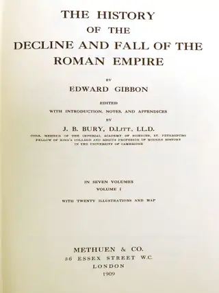THE DECLINE AND FALL OF THE ROMAN EMPIRE 7 VOLUME SET