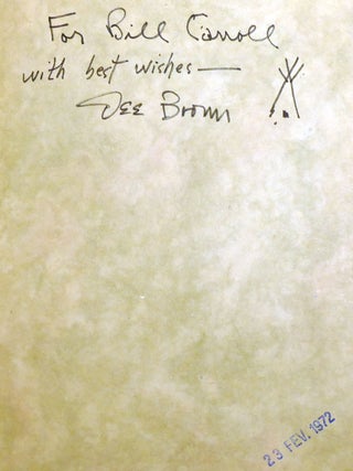 BURY MY HEART AT WOUNDED KNEE; An Indian History of the American West Signed