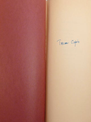 IN COLD BLOOD; A True Account of a Multiple Murder and its Consequences Signed