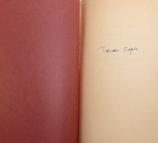 IN COLD BLOOD; A True Account of a Multiple Murder and its Consequences Signed