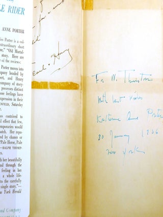 PALE HORSE, PALE RIDER; Signed