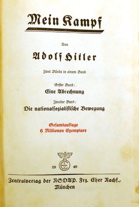MEIN KAMPF