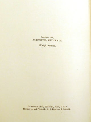 THE COMPLETE POETIC AND DRAMATIC WORKS OF ROBERT BROWNING; Cambridge Edition.