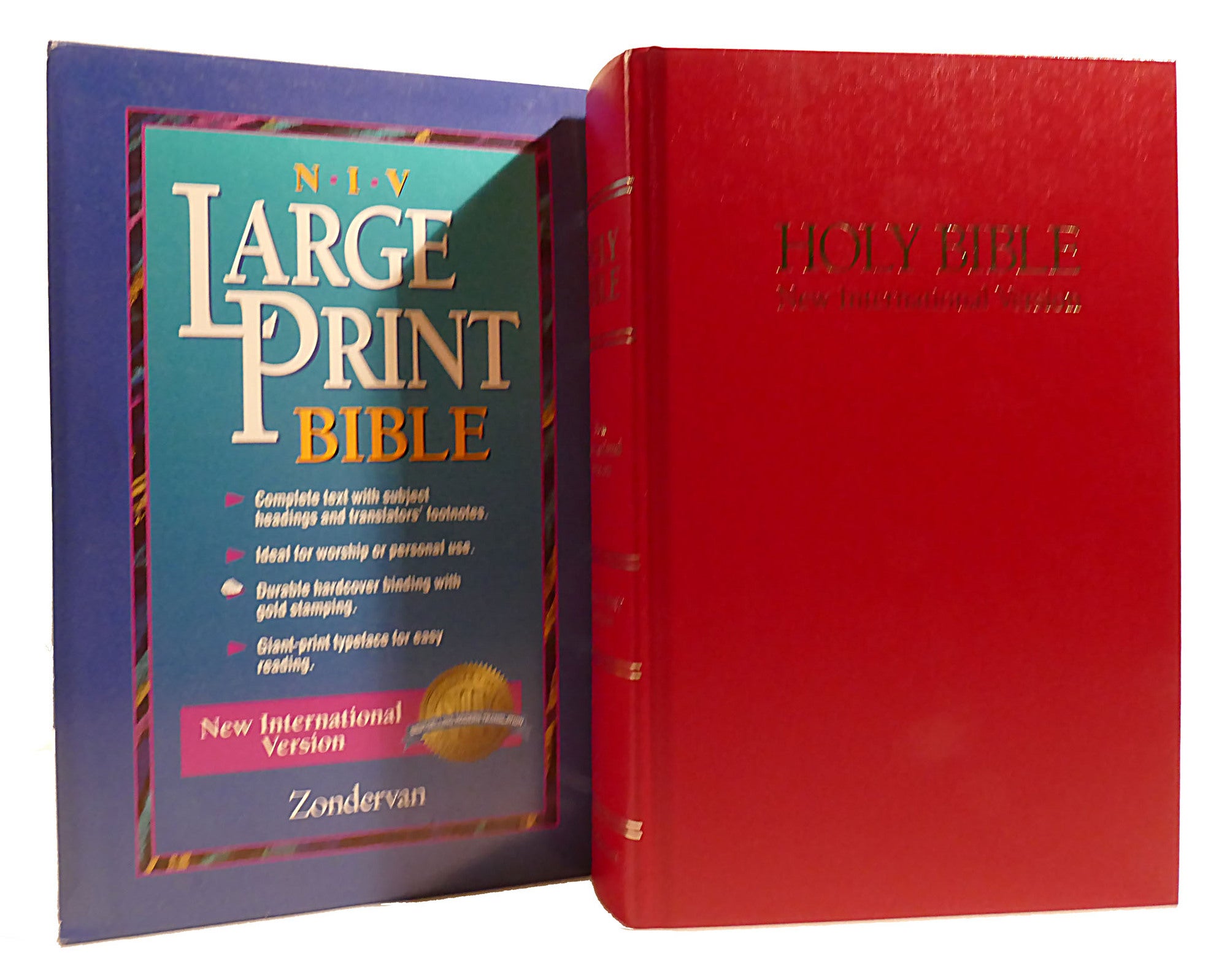 NIV LARGE PRINT BIBLE New International Version Bible Large Print
