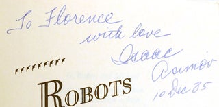 ROBOTS AND EMPIRE; Signed