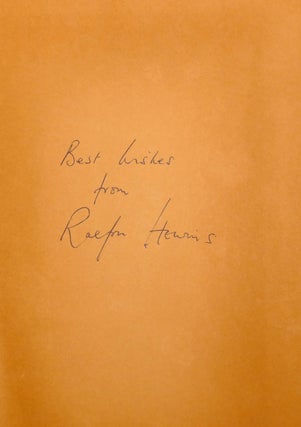 THE RICHEST AMERICAN; J. Paul Getty Signed