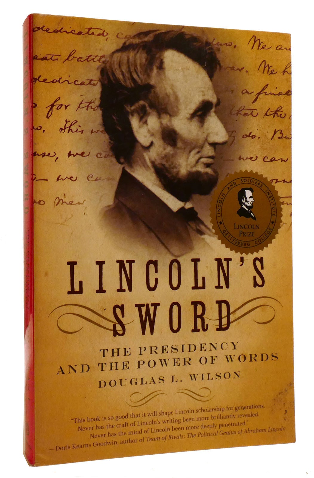 LINCOLN'S SWORD; The Presidency and the Power of Words | Douglas L ...