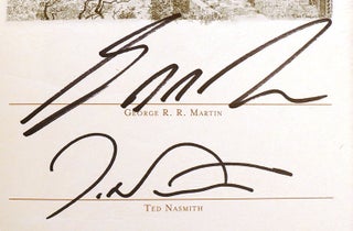 GAME OF THRONES COLLECTION SIGNED MATCHING #! ; A Game of Thrones, a Clash of Kings, a Dance with Dragons, Fire & Blood, a Knight of the Seven Kingdoms