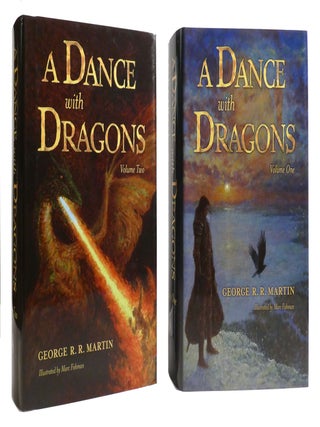 GAME OF THRONES COLLECTION SIGNED MATCHING #! ; A Game of Thrones, a Clash of Kings, a Dance with Dragons, Fire & Blood, a Knight of the Seven Kingdoms
