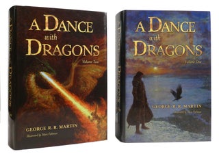 GAME OF THRONES COLLECTION SIGNED MATCHING #! ; A Game of Thrones, a Clash of Kings, a Dance with Dragons, Fire & Blood, a Knight of the Seven Kingdoms