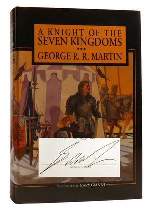 GAME OF THRONES COLLECTION SIGNED MATCHING #! ; A Game of Thrones, a Clash of Kings, a Dance with Dragons, Fire & Blood, a Knight of the Seven Kingdoms