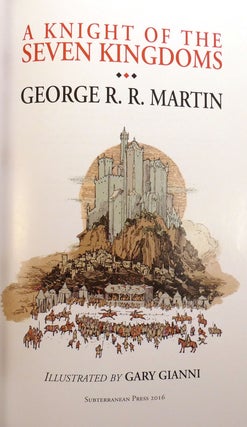 GAME OF THRONES COLLECTION SIGNED MATCHING #! ; A Game of Thrones, a Clash of Kings, a Dance with Dragons, Fire & Blood, a Knight of the Seven Kingdoms