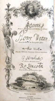 THE LIVES OF DR. JOHN DONNE, SIR HENRY WOTTON, MR. RICHARD HOOKER, MR. GEORGE HERBERT, AND DR. ROBERT SANDERSON; To Which Are Added, the Autographs of Those Iminent Men, Now First Collected; an Index, and Illustrated Notes