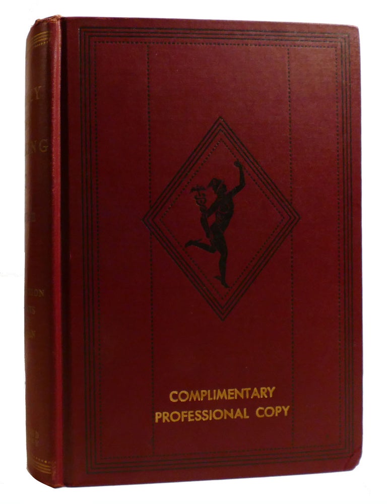 Item #212210 MONEY AND BANKING; Signed. Horace White Seymour S. E Harris.