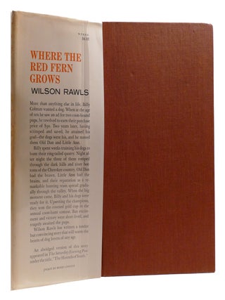 WHERE THE RED FERN GROWS SIGNED
