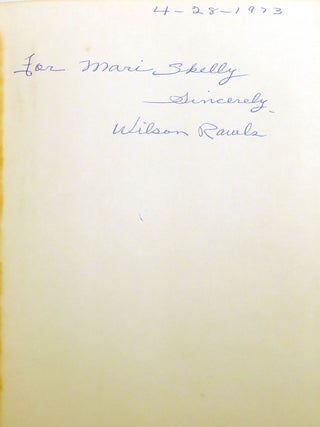 WHERE THE RED FERN GROWS SIGNED