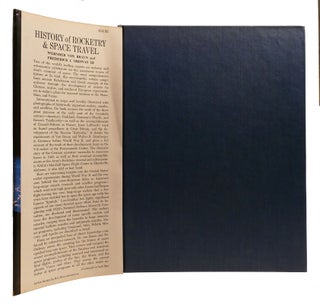 HISTORY OF ROCKETRY AND SPACE TRAVEL