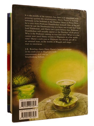 HARRY POTTER AND THE HALF-BLOOD PRINCE; Signed