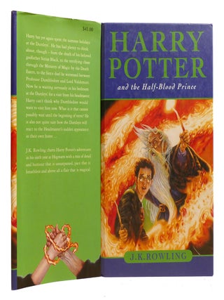 HARRY POTTER AND THE HALF-BLOOD PRINCE; Signed