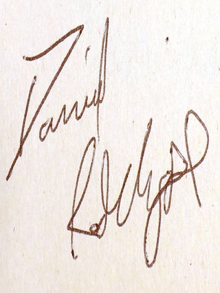 HARRY POTTER AND THE PRISONER OF AZKABAN; Signed