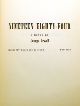 NINETEEN EIGHTY-FOUR - 1984