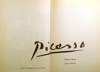 PICASSO; Wilhelm Boeck and Jaime Sabartés