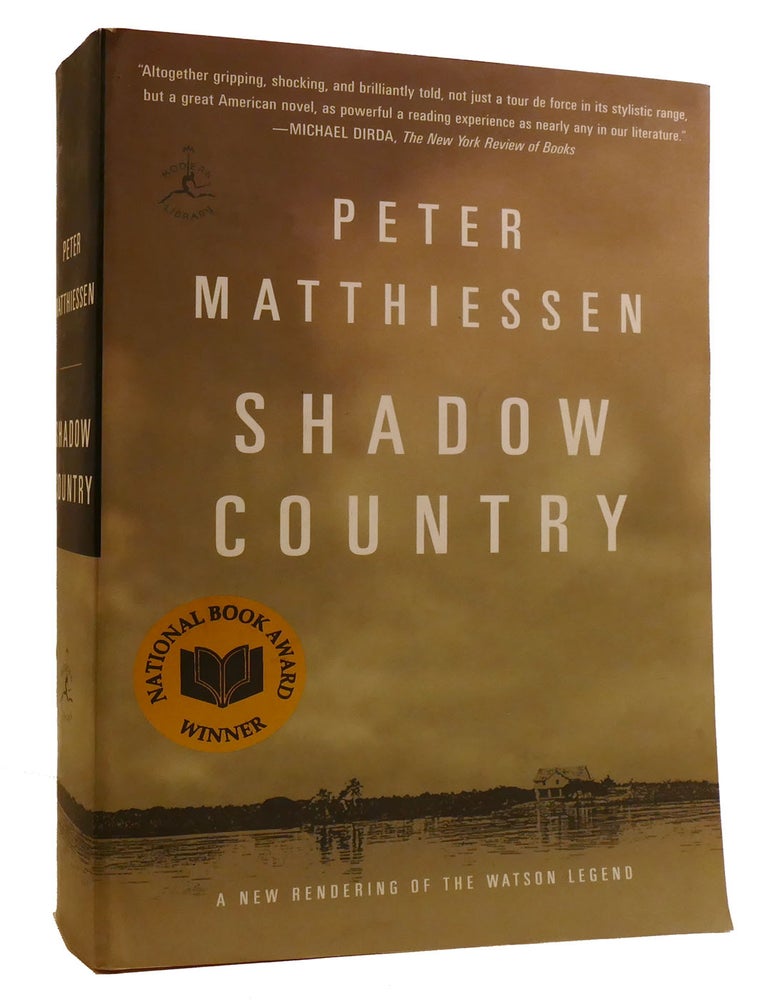 SHADOW COUNTRY Modern Library | Peter Matthiessen | Paperback Edition ...