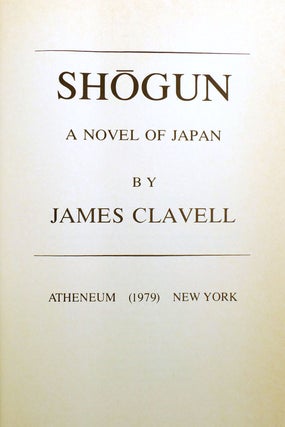 SHOGUN; Signed