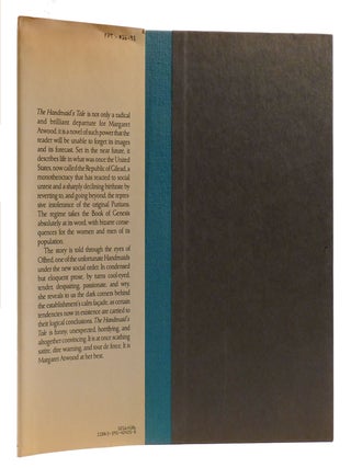 THE HANDMAID'S TALE; Signed